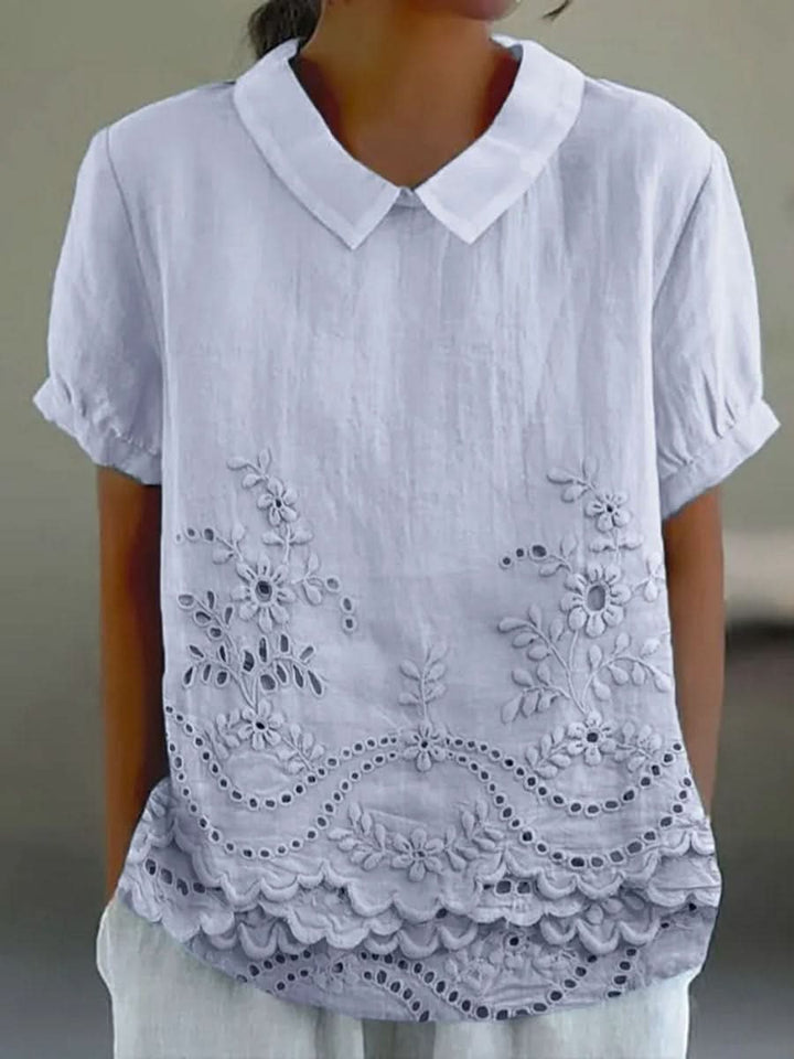 LILY | BLOOM EMBROIDERED TOP