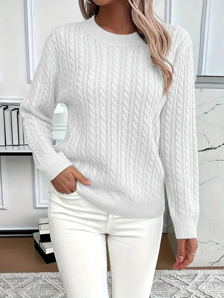 MARIELLE | CABLE SWEATER