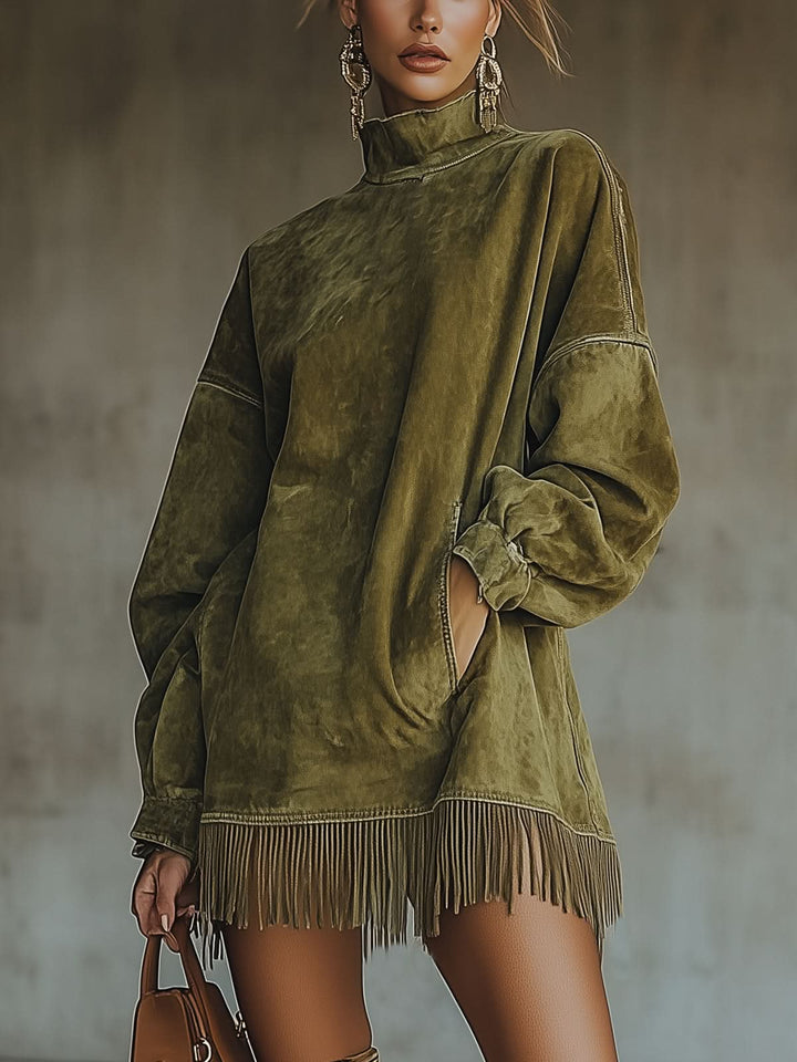 LUCIA | TURTLENECK DRESS