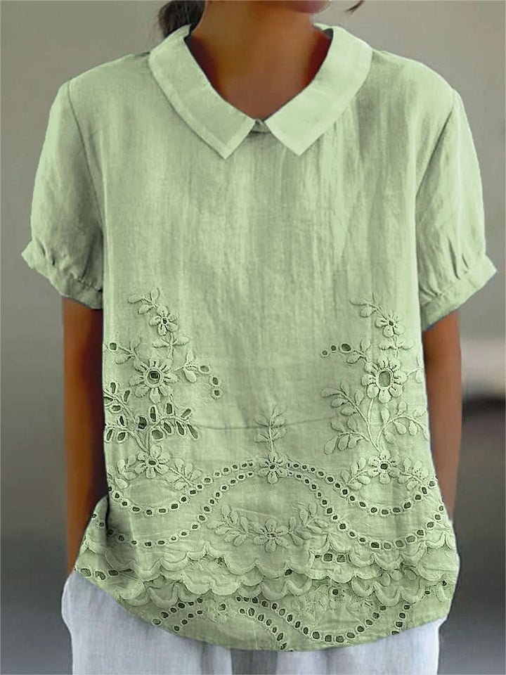 LILY | BLOOM EMBROIDERED TOP
