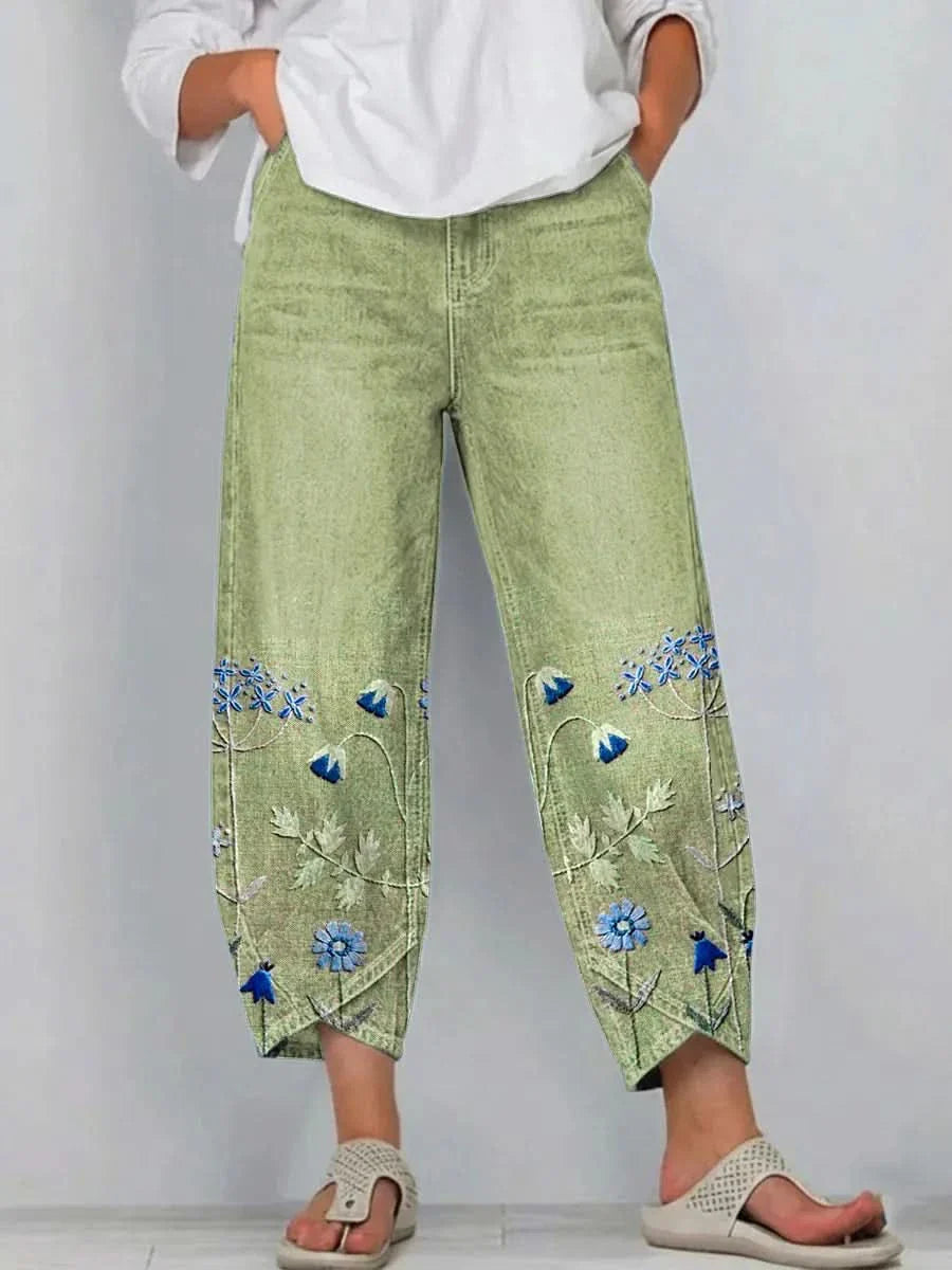NORABELLE | ARTISAN LINEN PANTS