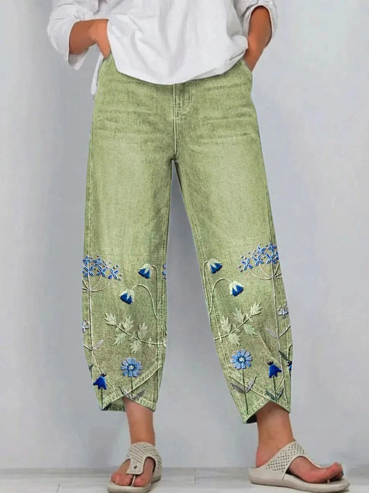 NORABELLE | ARTISAN LINEN PANTS