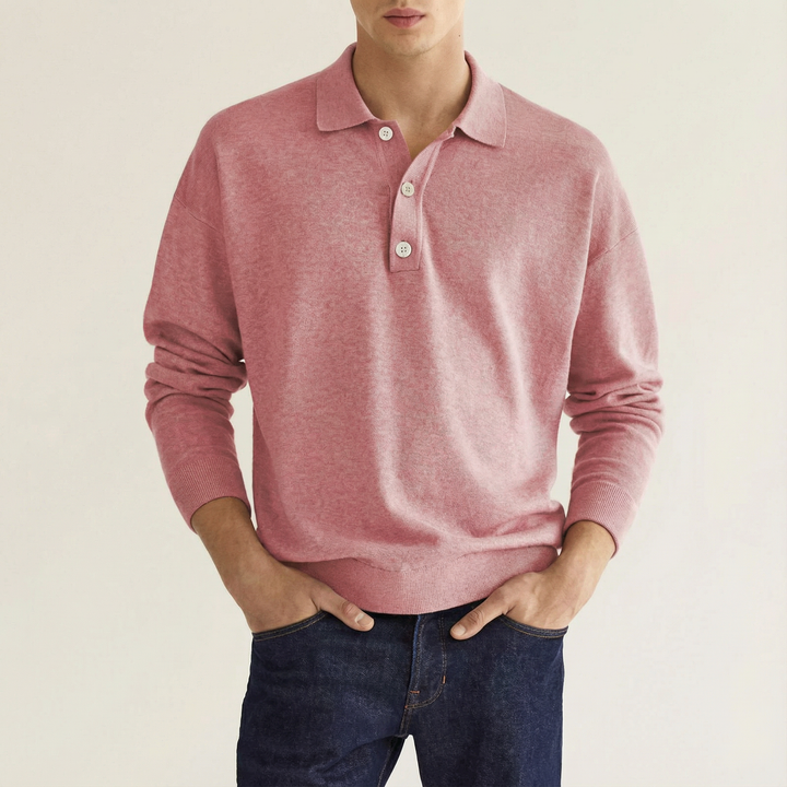 CORVIN | WOOL POLO SHIRT