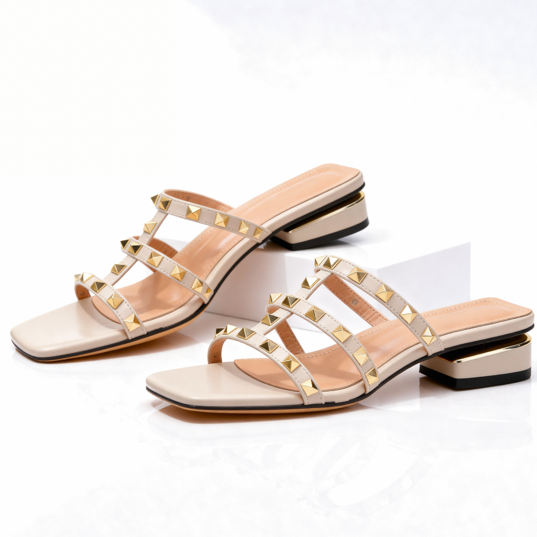 CARTER | MODERN STUDDED SANDALS