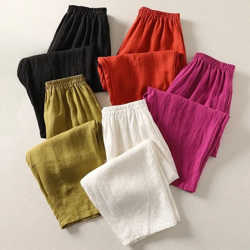 SOPHIA | FLOW COTTON LINEN PANTS