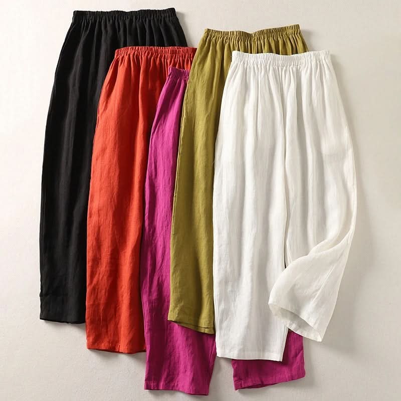 SOPHIA | FLOW COTTON LINEN PANTS