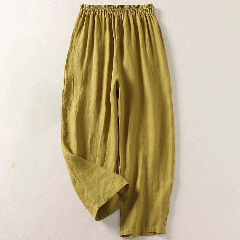 SOPHIA | FLOW COTTON LINEN PANTS