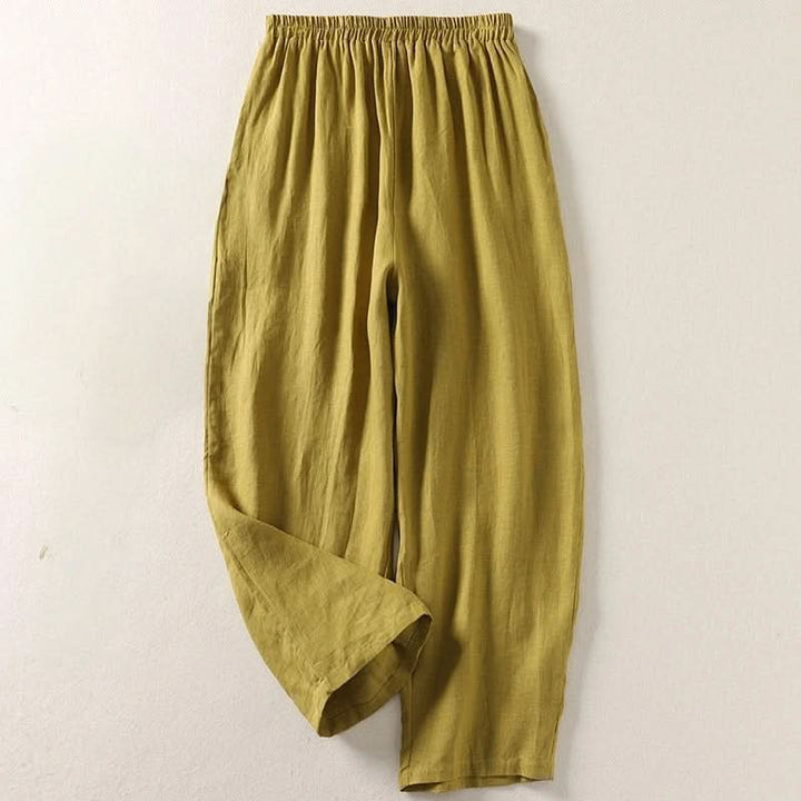 SOPHIA | FLOW COTTON LINEN PANTS
