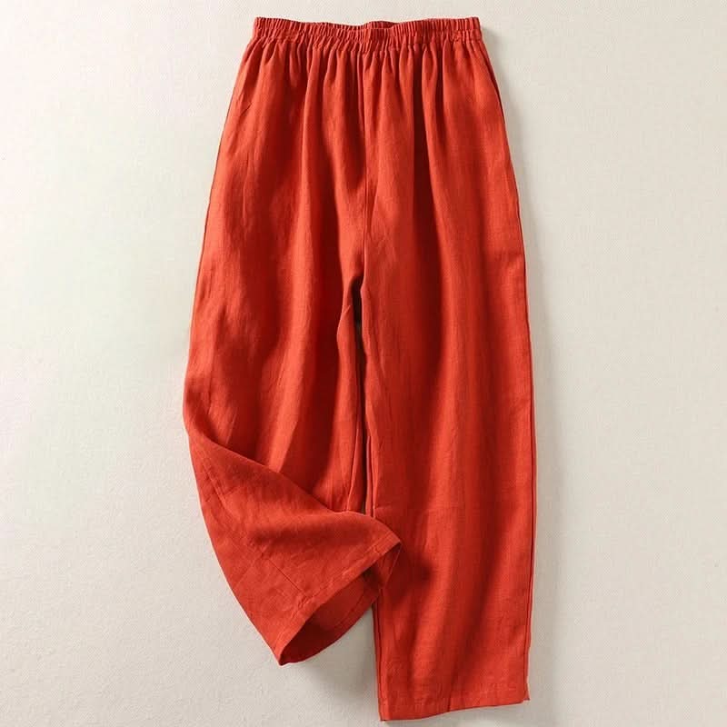 SOPHIA | FLOW COTTON LINEN PANTS