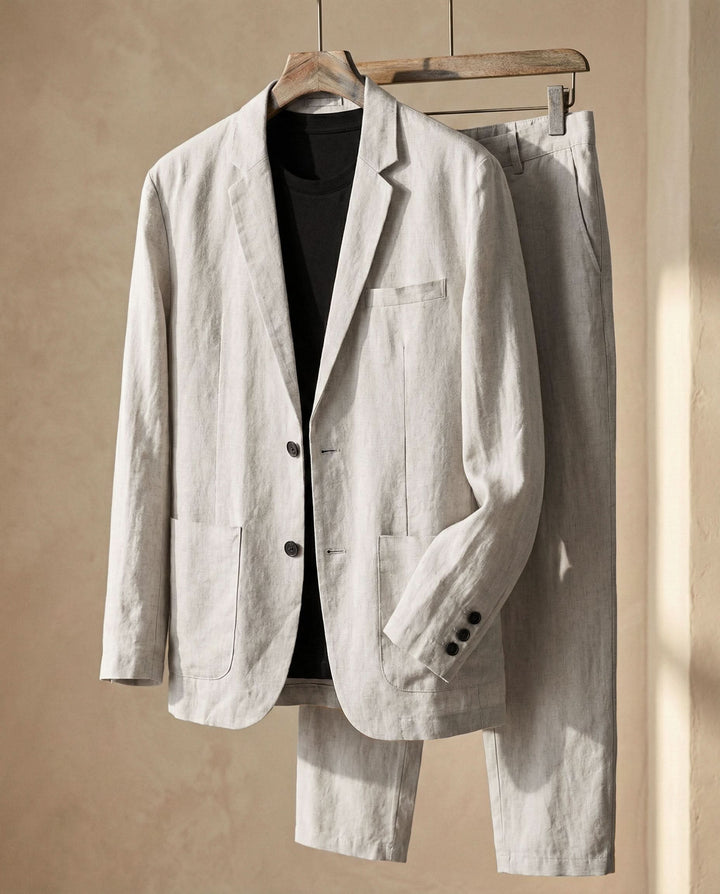 ENZO | REFINED LINEN SUIT