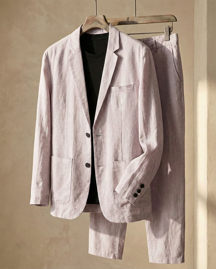 ENZO | REFINED LINEN SUIT