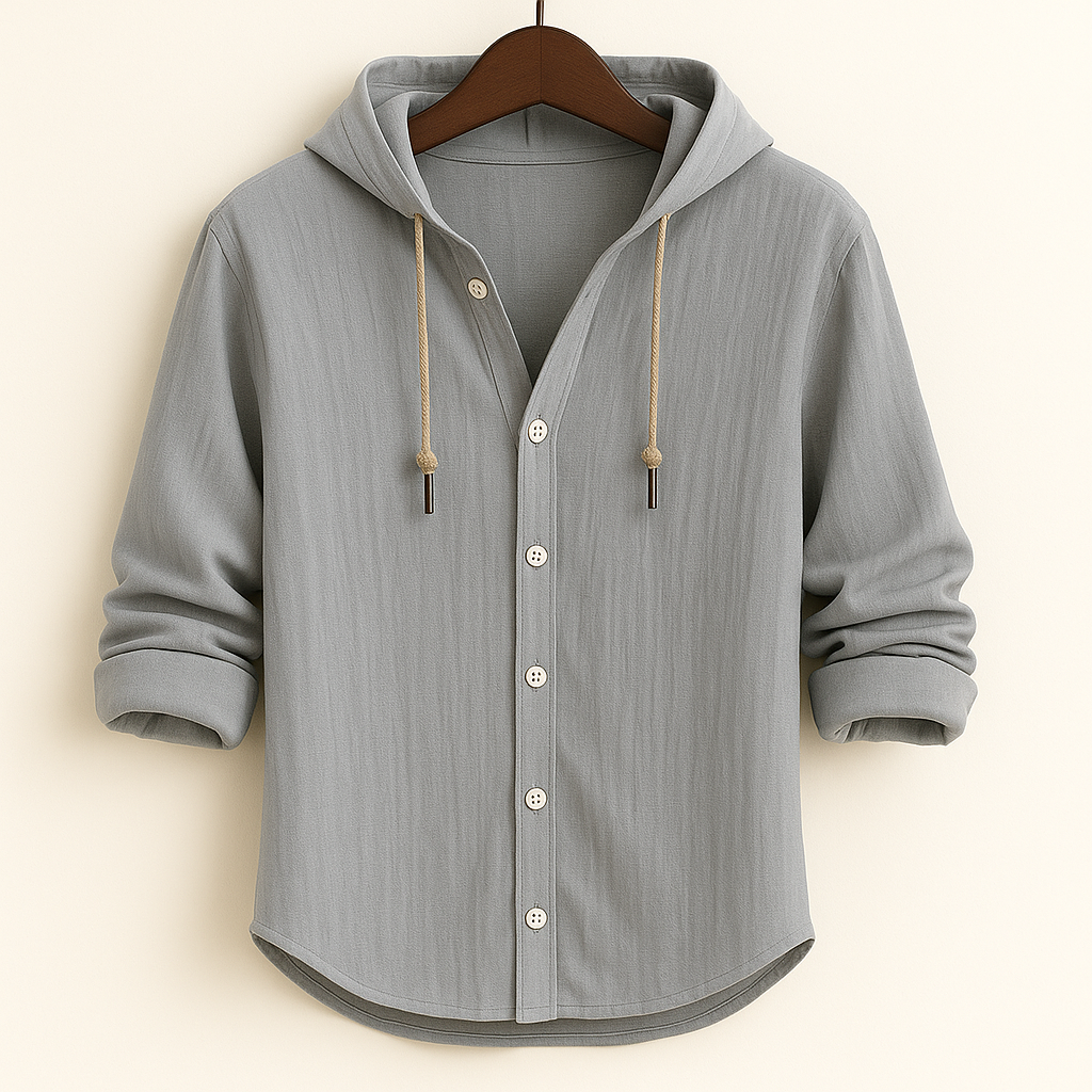 LANGFORD | HOODED SHIRT JACKET