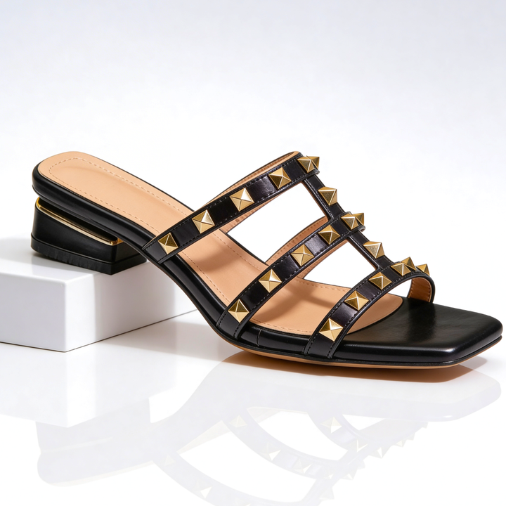 CARTER | MODERN STUDDED SANDALS