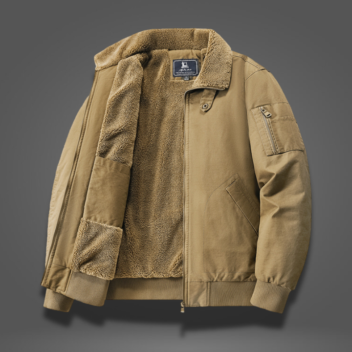 GRAHAM | FLEECE BOMBER JACKET