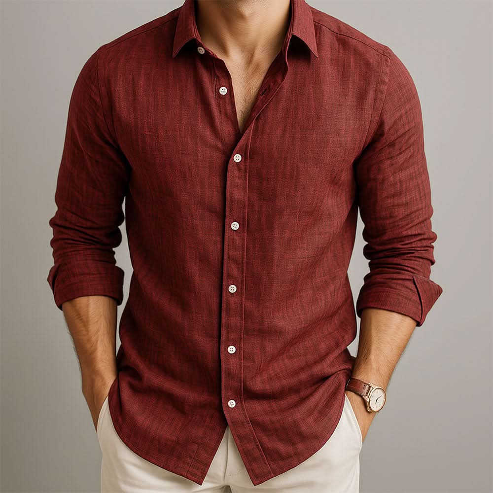 LEO | SOFT-TOUCH LINEN SHIRT