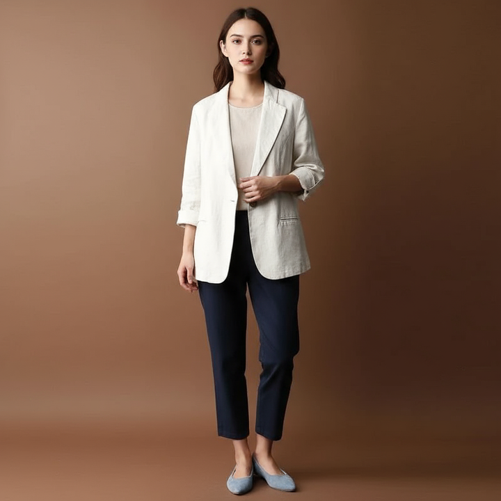 ALENA | LINEN BLAZER