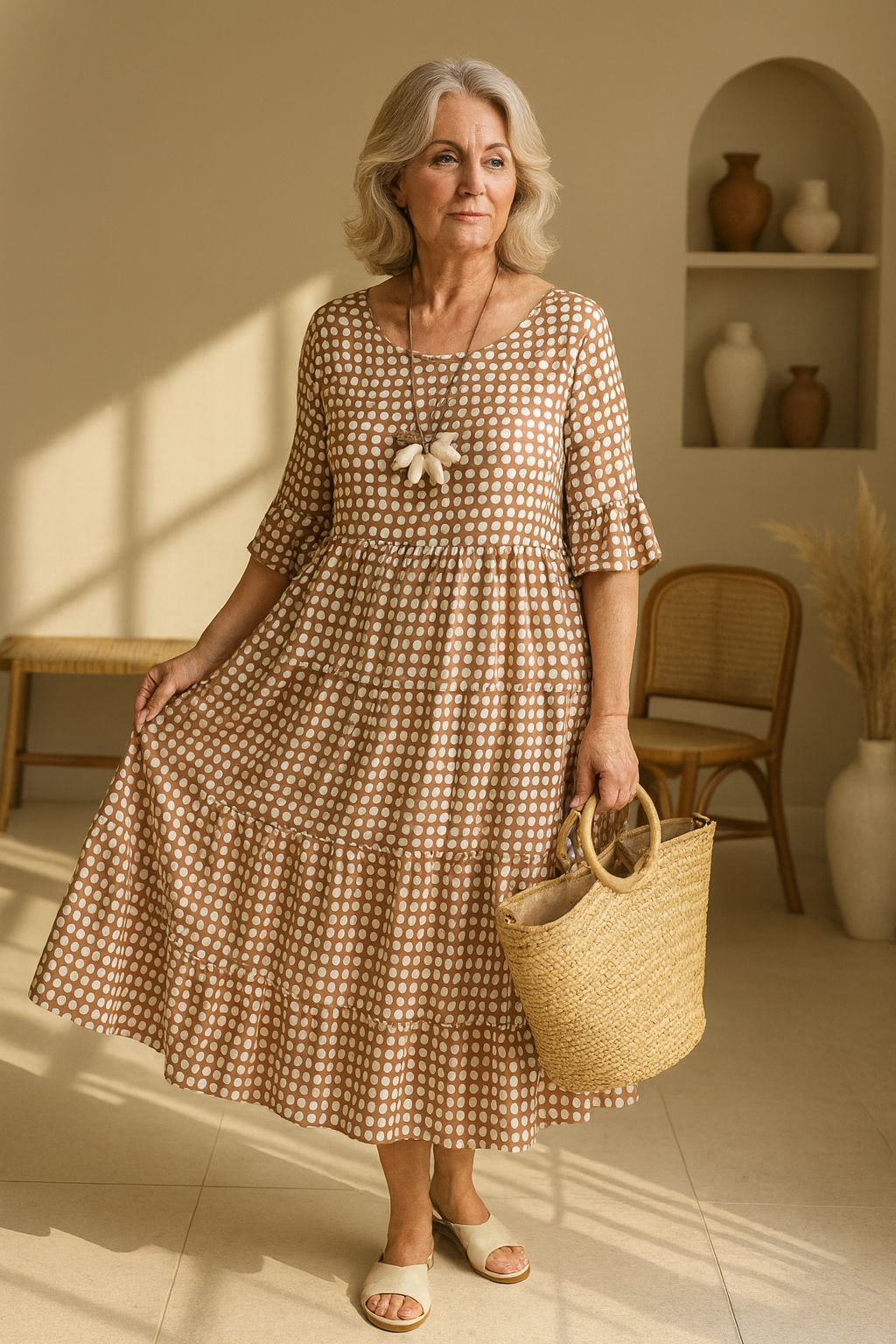 LIVIA | ELEGANT MIDI DRESS