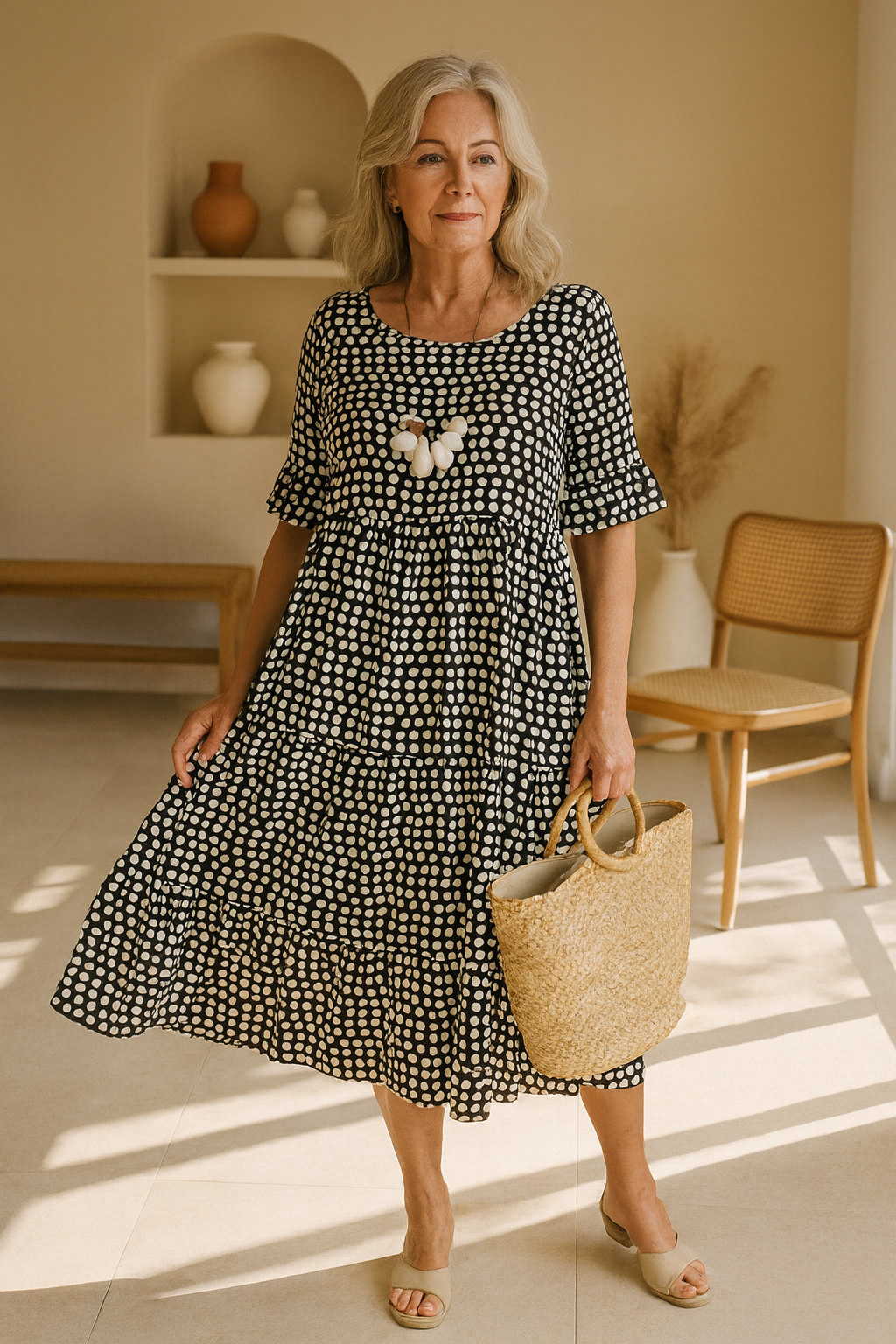LIVIA | ELEGANT MIDI DRESS