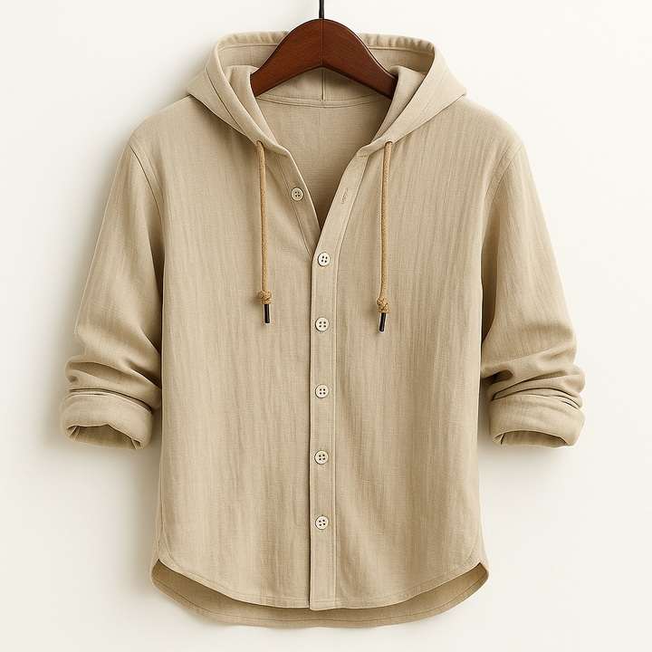 LANGFORD | HOODED SHIRT JACKET