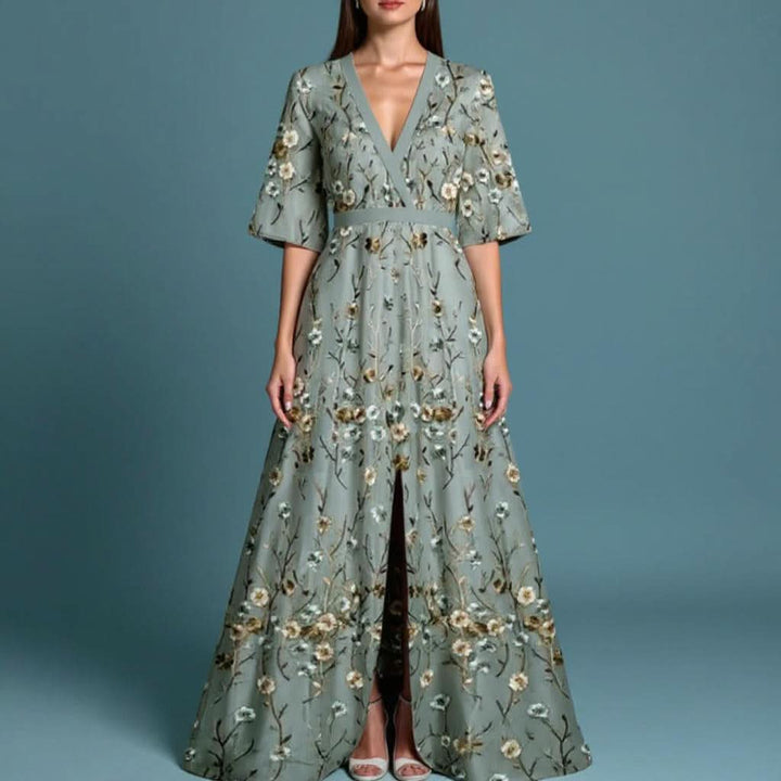 MARISA | ELEGANT FLORAL DRESS