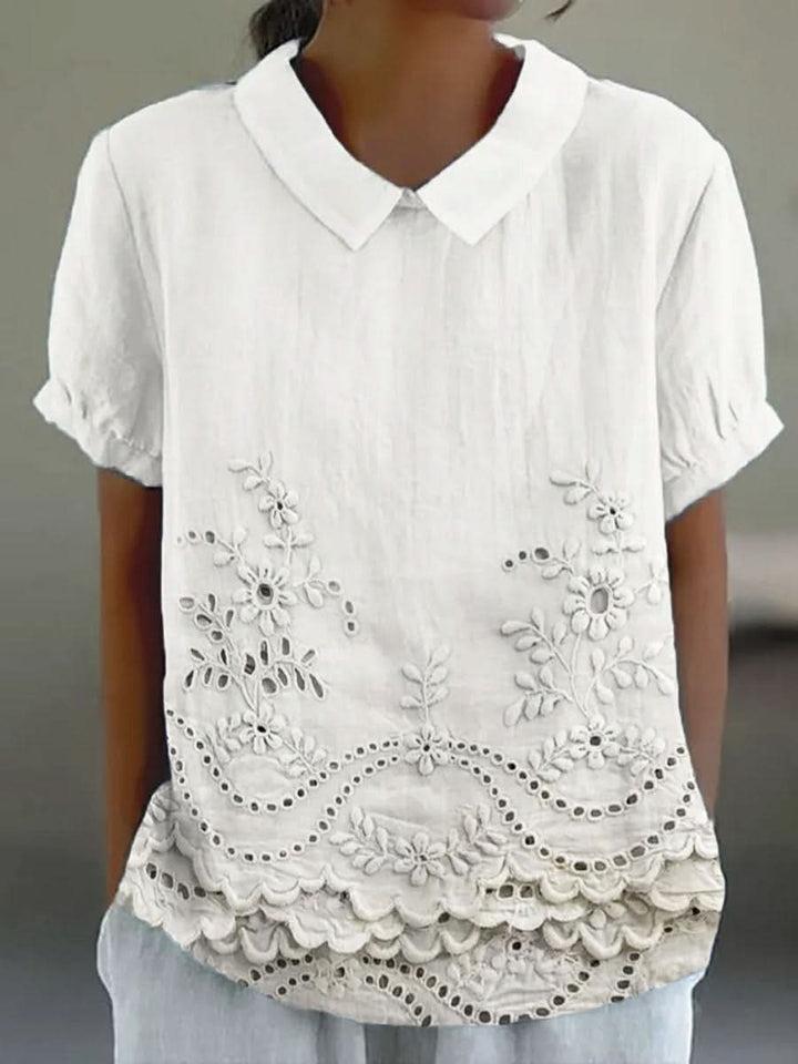 LILY | BLOOM EMBROIDERED TOP