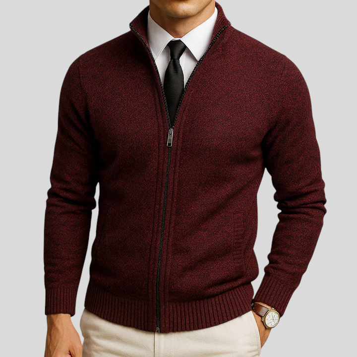 RAVINO | ZIP-UP CARDIGAN