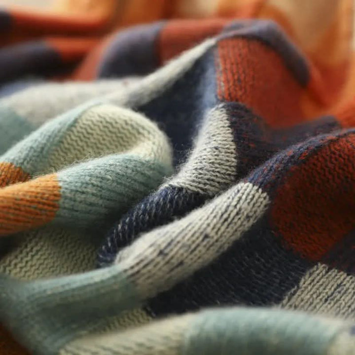 EMMA | CHECKED MERINO JUMPER