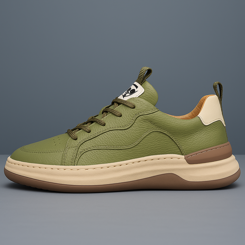 HUDSON | LEATHER SNEAKERS
