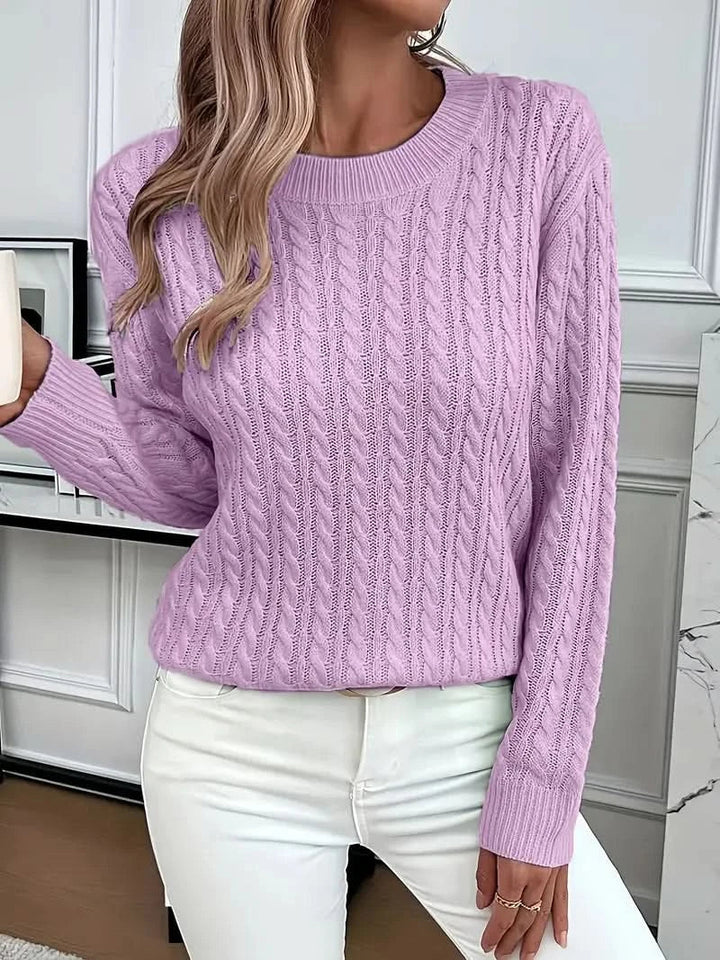 MARIELLE | CABLE SWEATER