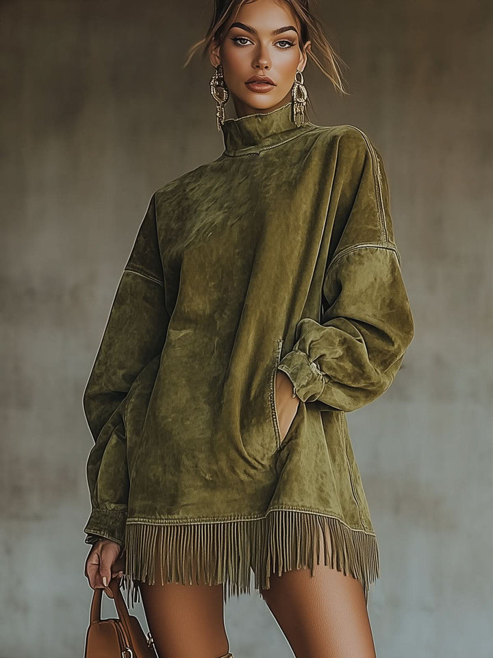 LUCIA | TURTLENECK DRESS