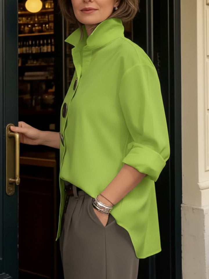 VERA | ELEGANT COLLAR BLOUSE