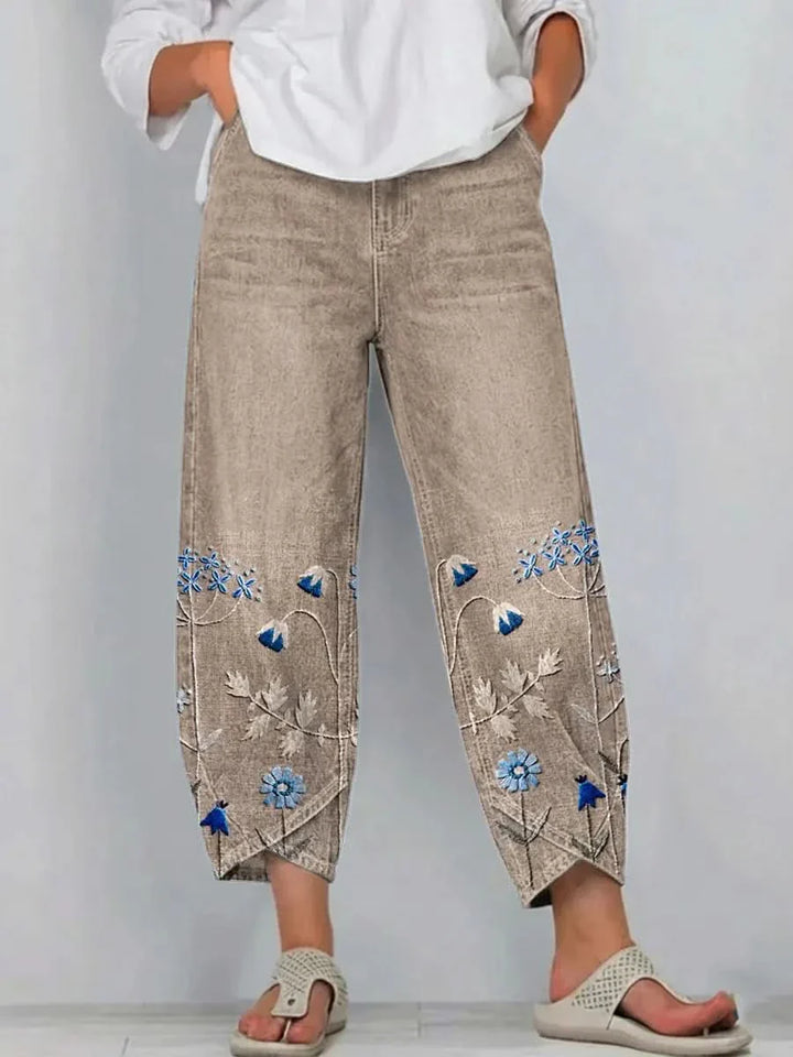 NORABELLE | ARTISAN LINEN PANTS