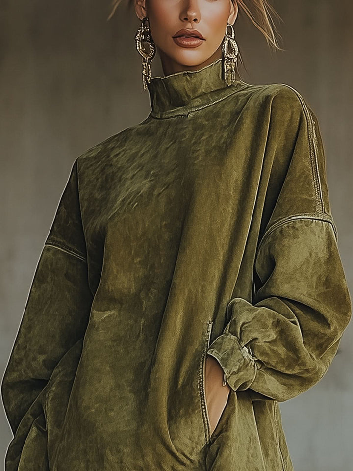 LUCIA | TURTLENECK DRESS