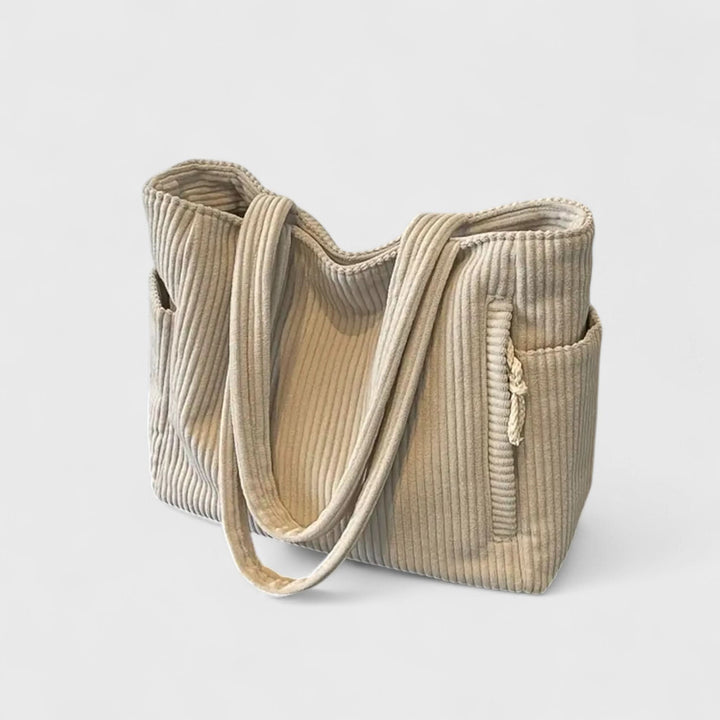 CAMILLE | CORDUROY TOTE BAG