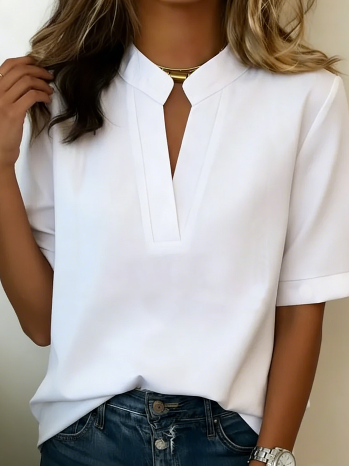 BEATRICE | V-NECK BLOUSE