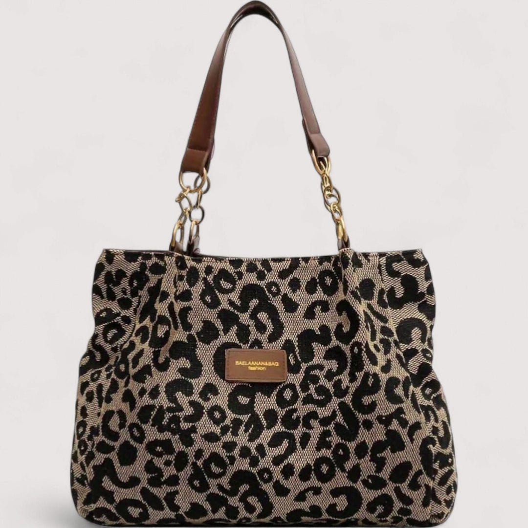 AGNES™ | LEOPARD CANVAS BAG