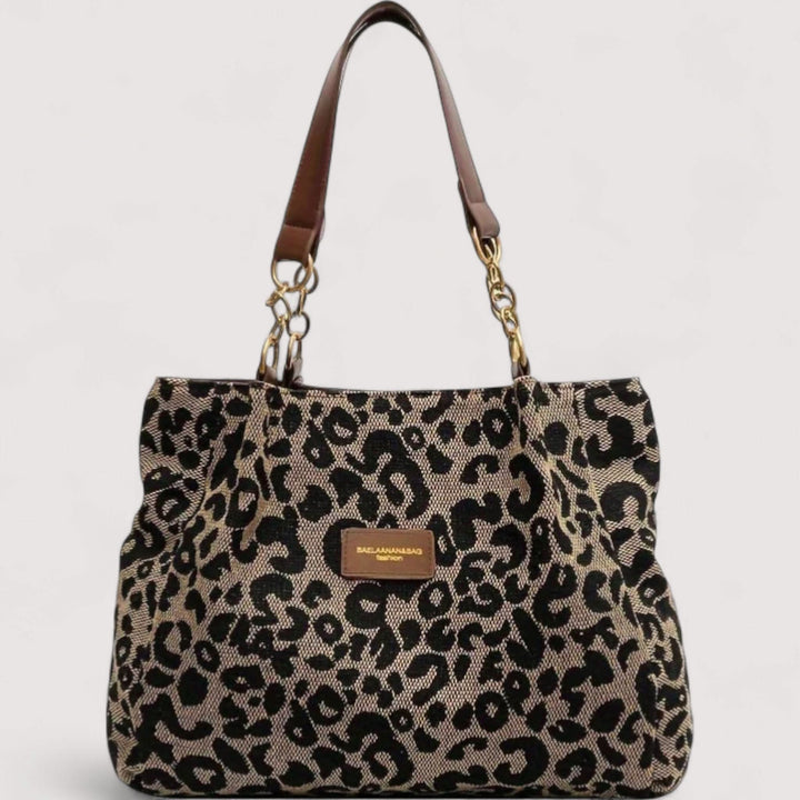 AGNES™ | LEOPARD CANVAS BAG