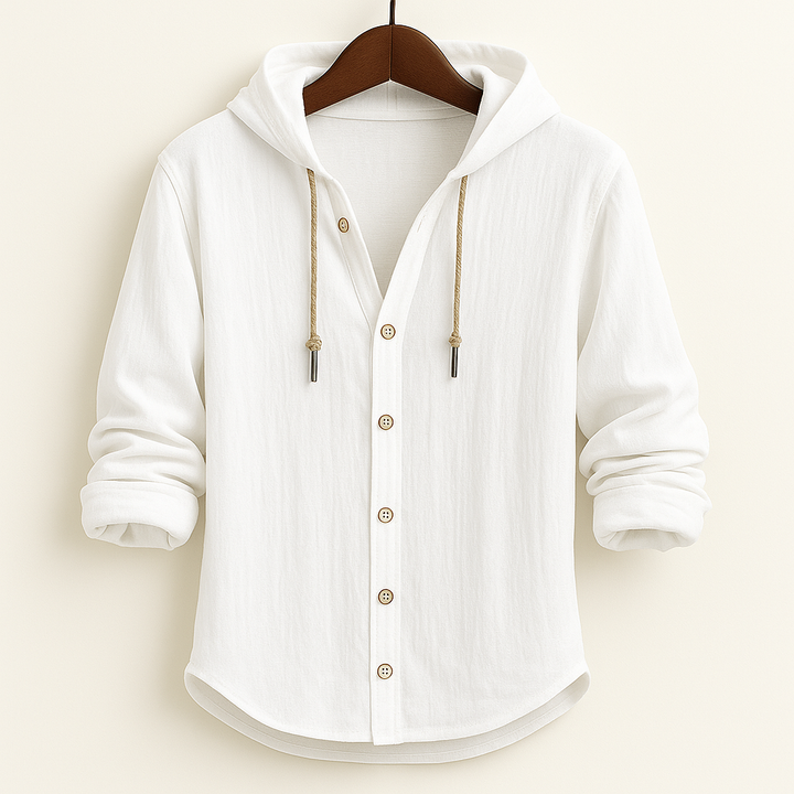 LANGFORD | HOODED SHIRT JACKET