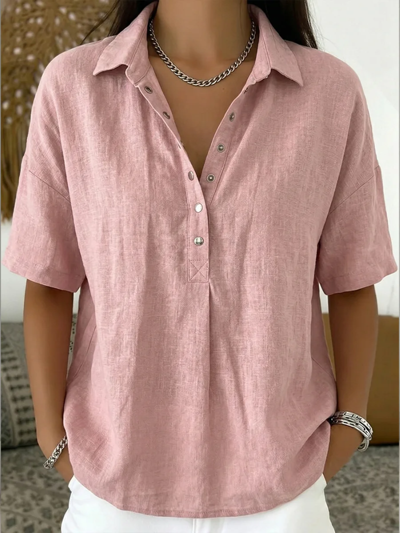 MARISTELLE | BUTTON BLOUSE