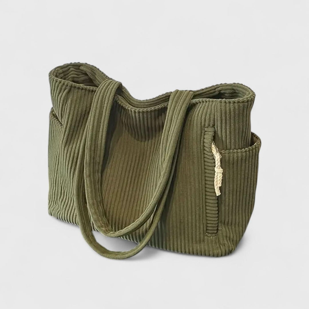 CAMILLE | CORDUROY TOTE BAG