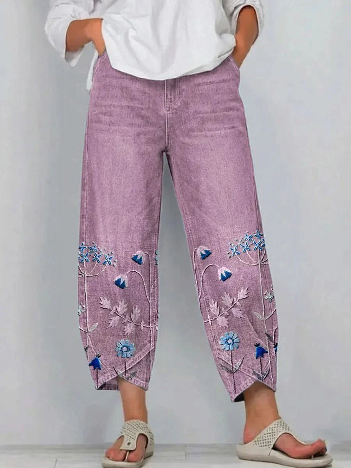 NORABELLE | ARTISAN LINEN PANTS