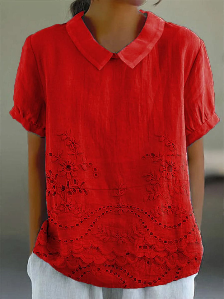 LILY | BLOOM EMBROIDERED TOP