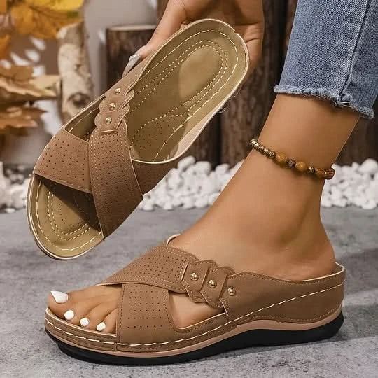 SOLARA | WEDGE SANDALS