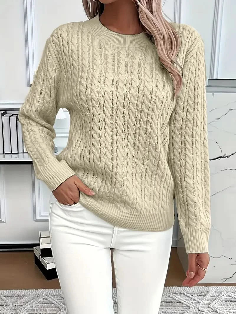MARIELLE | CABLE SWEATER