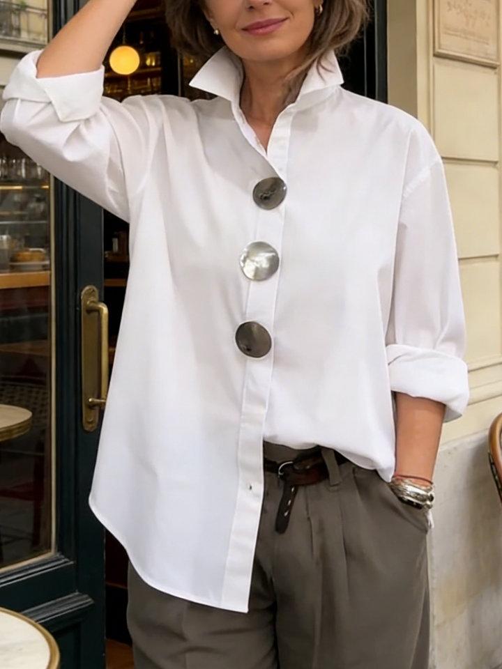 VERA | ELEGANT COLLAR BLOUSE