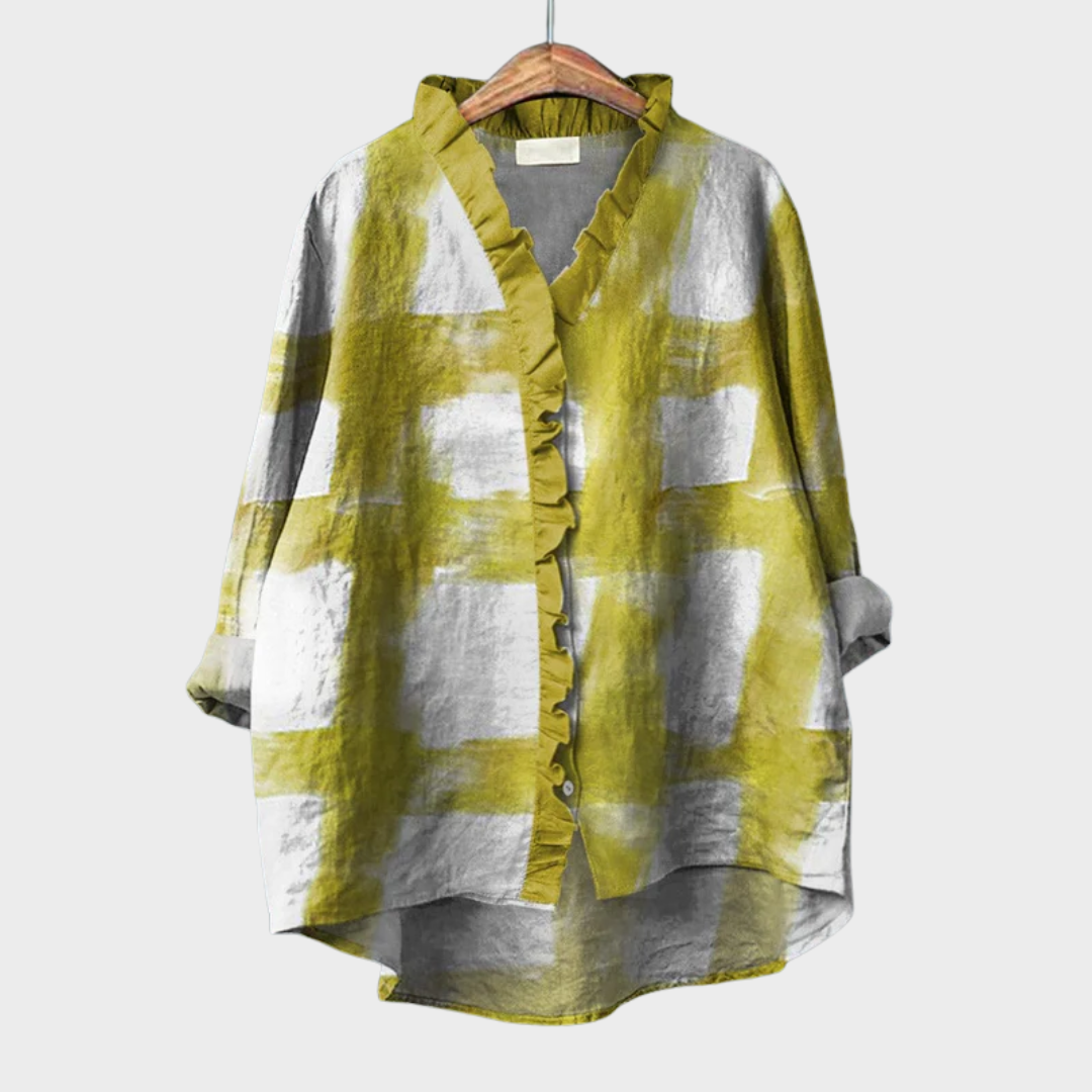 ELODIE | SUMMER LINEN TOP