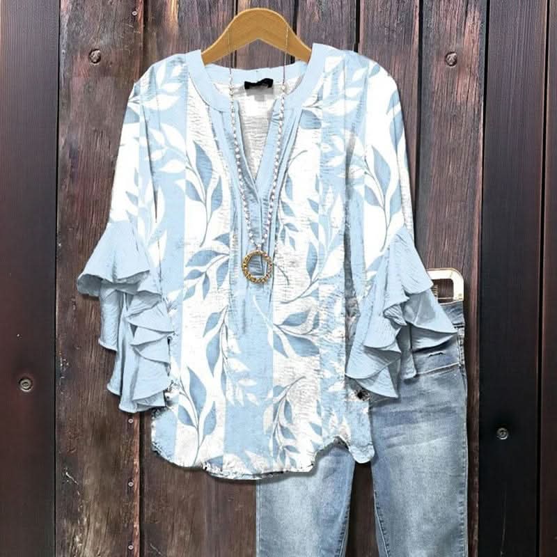 ELENORA | WHISPER RUFFLE BLOUSE