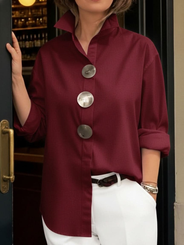 VERA | ELEGANT COLLAR BLOUSE