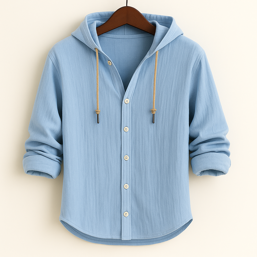 LANGFORD | HOODED SHIRT JACKET