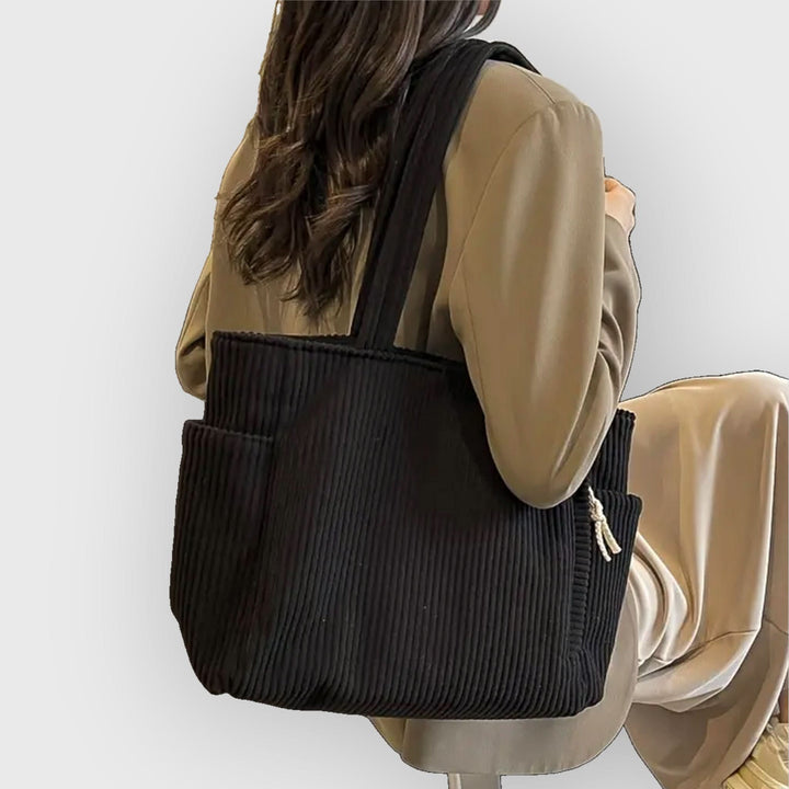 CAMILLE | CORDUROY TOTE BAG